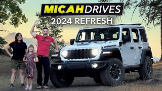 2024 Jeep Wrangler Review  Refreshed amp Ready to Rock [upl. by Lilybelle]