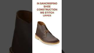 Difference between sancrispino and stitch down shoe construction shorts ‎designershoes1888 [upl. by Eirased]