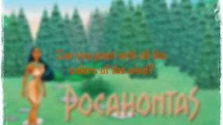 Pocahontas  Colors of the Wind  Lyrics [upl. by Rosemari669]