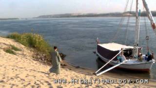 Sailing the Nile on an Egyptian Felucca  Aswan to Luxor [upl. by Nerfe]