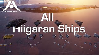 HOMEWORLD 3  Hiigaran Ships full release [upl. by Annoit]