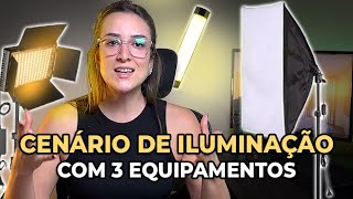 Iluminação com 3 Equipamentos Baratos [upl. by Aetnahc]