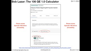 107 How to use the 106 QE 10 Spreadsheet Calculator [upl. by Ettennan]