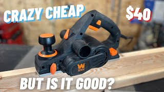 Hand Planer How To For Beginners  Wen 6 Amp Planer Review [upl. by Ekalb]