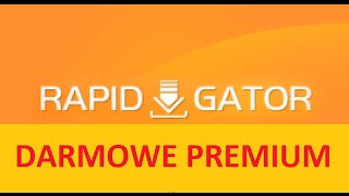 Login i hasło do darmowego konta premium w RAPIDGATORnet  Free premium account rapidgatornet [upl. by Vano393]