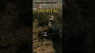 O COMPANION IMORTAL  SKYRIM bethesda skyrim viralshort [upl. by Buckie]