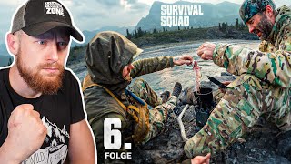 Genug zum ÜBERLEBEN  Der erste Fischfang  Fritz Meinecke reagiert auf Survival Squad Folge 6 [upl. by Avilys]