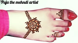 Payal Mehandi Design  Pair Ki Mehandi  Pairon Ki Mehandi Ka Design  Pero Ki Mehndi Ke Design [upl. by Atazroglam]