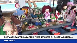 Feria Pyme Sercotec se instala en Gimnasio Fiscal con 20 stands y actividades para toda la familia [upl. by Dorelia567]