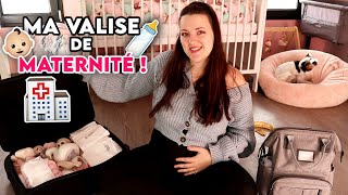 Je prépare ma VALISE de MATERNITÉ  Salle de Naissance  👶🏻​🍼​ [upl. by Virg]