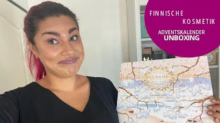 Lumene Adventskalender 2022 Unboxing  Finnische Kosmetik Adventskalender 2022 Unboxing l Elanhelo [upl. by Chandra]