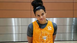 Get to know Lady Vol Rae Burrell [upl. by Ahsetra]