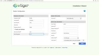 Vtiger Installation Step by Step [upl. by Aenit]