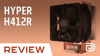 Cooler Master Hyper H412R Compact CPU Air Cooler Review [upl. by Murage]