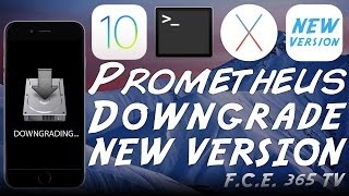 iOS 102 Prometheus Downgrade New Version  How to Fix quotSegmentation Faultquot [upl. by Ier]