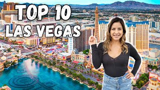 Top 10 Places to Visit in LAS VEGAS [upl. by Aurie]