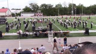 Boyle County Marching Band at Bourbon County 91016 [upl. by Airotal]