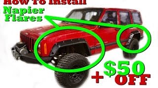 How To Install Napier Fender Flares  Part 1 of 2 [upl. by Tonia]