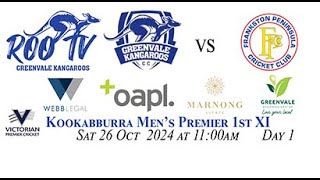 Kookabburra Men’s Premier Firsts Two Day Rd 3 [upl. by Feingold161]