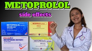 METOPROLOL 50 mg tablets SIDE EFFECTS TAGALOG  METOPROLOL for High Blood Pressure  Simply Shevy [upl. by Theodoric]