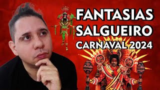 👀 REACT das Fantasias do Salgueiro para o Carnaval 2024 [upl. by Eagle]