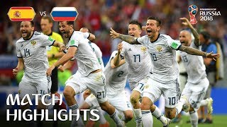 Spain v Russia  2018 FIFA World Cup  Match Highlights [upl. by Deane]