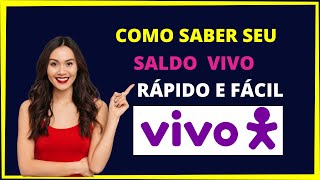 COMO VER SALDO VIVO  Aprenda como olhar saldo da vivo [upl. by Esra]