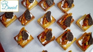 Fingerfood  Toast mit Ofengemüse und Trüffelscheibe  Folge 87 [upl. by Violante]