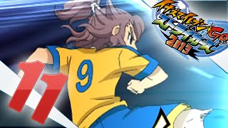 Lets Play Inazuma Eleven Go Strikers 2013 11  Over Cheat [upl. by Garibold552]