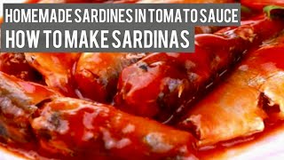 How to make sardines in tomato sauce Homemade Sardines Pang Negosyo PanlasangPinoy sardines [upl. by Aletsirc603]