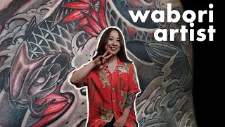 Traditional Japanese Wabori Tattooing Advice JPN SUBS [upl. by Rorke]