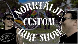 SKRaP I Norrtälje Custom Bike Show 2024 [upl. by Sumer623]