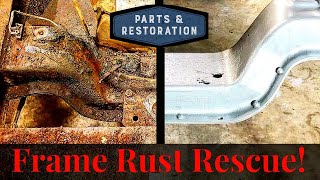 DIY How To Restore a RUSTY Truck Frame LIKE NEW with Basic Tools [upl. by Yggep486]