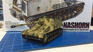 Building the Tamiya 135 German Nashorn [upl. by Theresina]