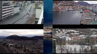 Bergen Norway Live Camera [upl. by Grous]