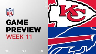 Kansas City Chiefs vs Buffalo Bills  2024 Week 11 Game Preview [upl. by Beverley]