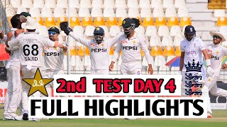 Pak vs Eng 1st Test Day 4 Highlights 2024 Pakistan vs England Highlights 2024 [upl. by Griff]