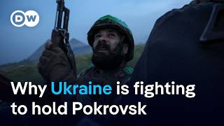 Russian forces advancing on Ukraines Pokrovsk  DW News [upl. by Eednar]