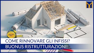 Infissi e finestre con bonus ristrutturazione [upl. by Anatak]