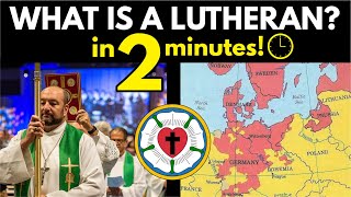 Lutherans Explained in 2 Minutes [upl. by Jaynes]