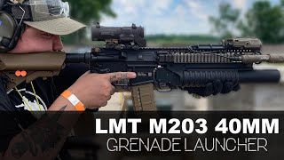 M4A1 Block II  LMT M203 40MM Grenade Launcher [upl. by Kirit875]