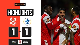 📺 HIGHLIGHTS  3 Sep 24  Harriers 11 Chester [upl. by Alurta]