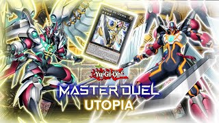 UTOPIA ARCHETYPE DECK  MULTIPLE NEGATES VS TOP TIER DECKS  YUGIOH MASTER DUEL [upl. by Kapeed]