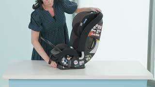 How to install your Graco® SlimFit3™ LX 3in1 Car Seat FT ARB rear facing using UAS [upl. by Arathorn]