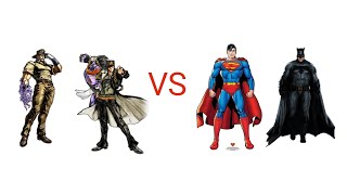 mugen jotaroold joseph vs SupermanBatman [upl. by Brana485]