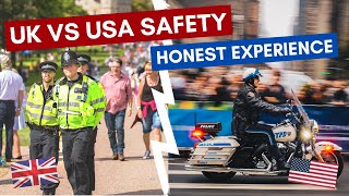 Is the USA safer than the UK  UK vs USA Safety HONEST Experience [upl. by Havot]