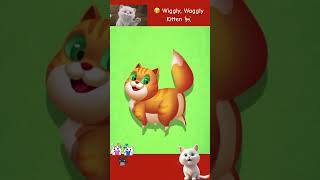 🤭 Wiggly Waggly Kitten 🐈 😍💕 satisfyingvideo folding art mindgame fyp asmr foryou funny [upl. by Airotkciv172]