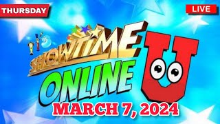 Kapamilya Online Live  March 7 2024  Thursday  ITS SHOWTIME LIVE TODAY [upl. by Llerehc777]