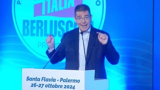 CAPEZZONE INTERVIENE ALLA CONVENTION DI FORZA ITALIA A PALERMO [upl. by Livesay]