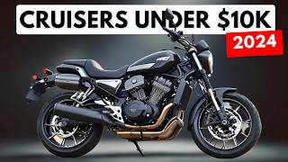 4 Most Cruiser Motorcycles Under 10000 For 2024 [upl. by Enyrhtak]